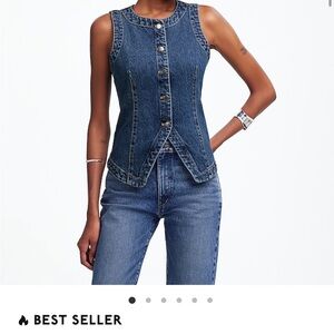 Medwell Denim Crewneck
Vest